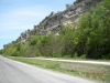 Joyce Kuergeleis: Bluffs in Spring. Monroe County.